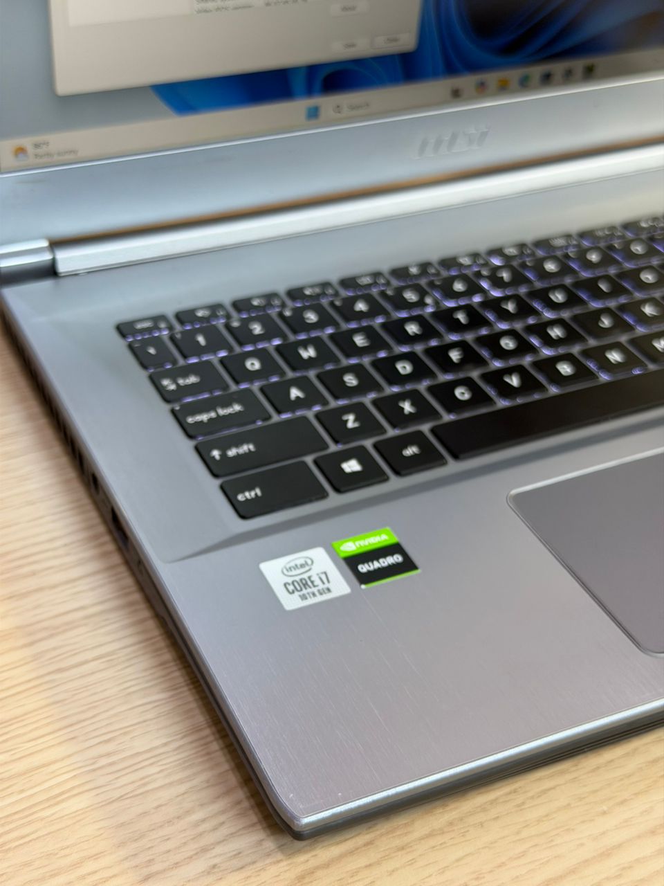 MSI Gaming & Workstation laptop