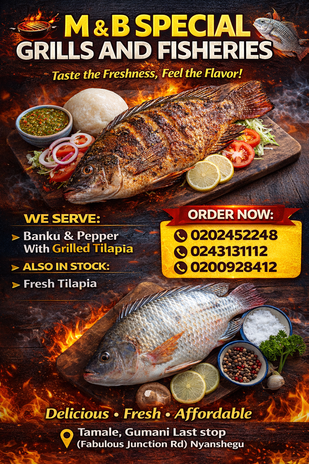 Grilled Tilapia