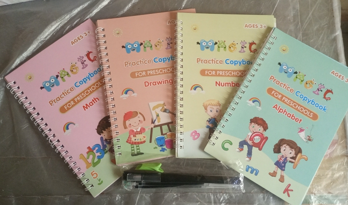 MAGIC GROVE HANDWRITING PRACTICE (1 Set gives you 4 copies )