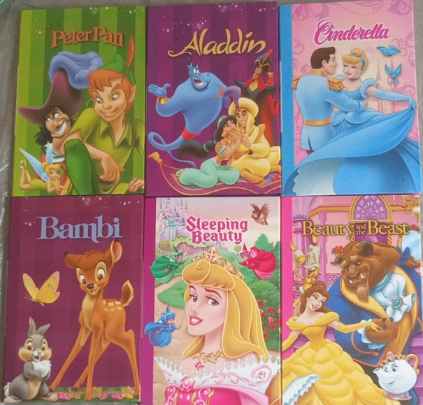 Mini story library books