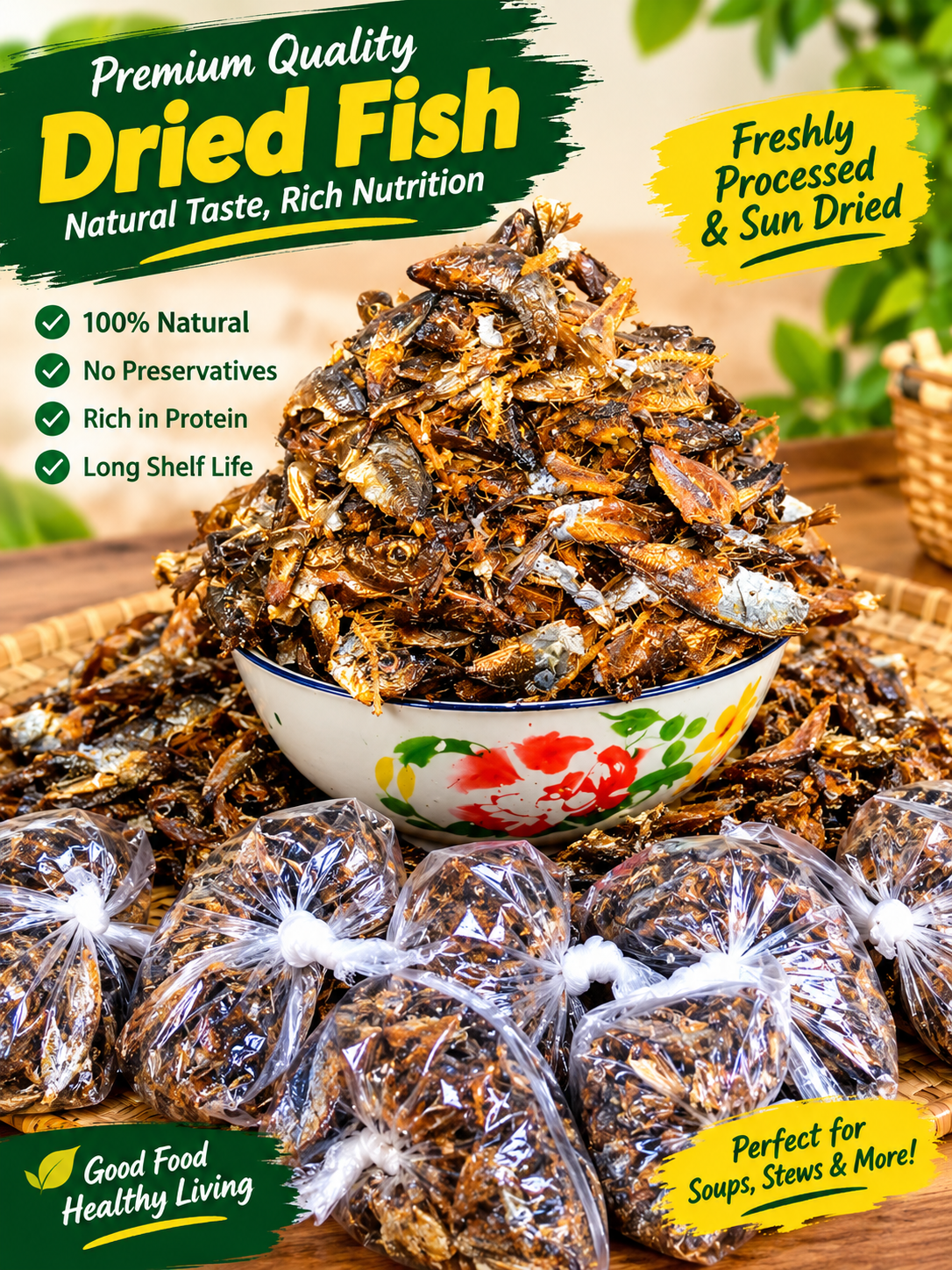 Premium Dried Fish – Clean & Ready for Cooking